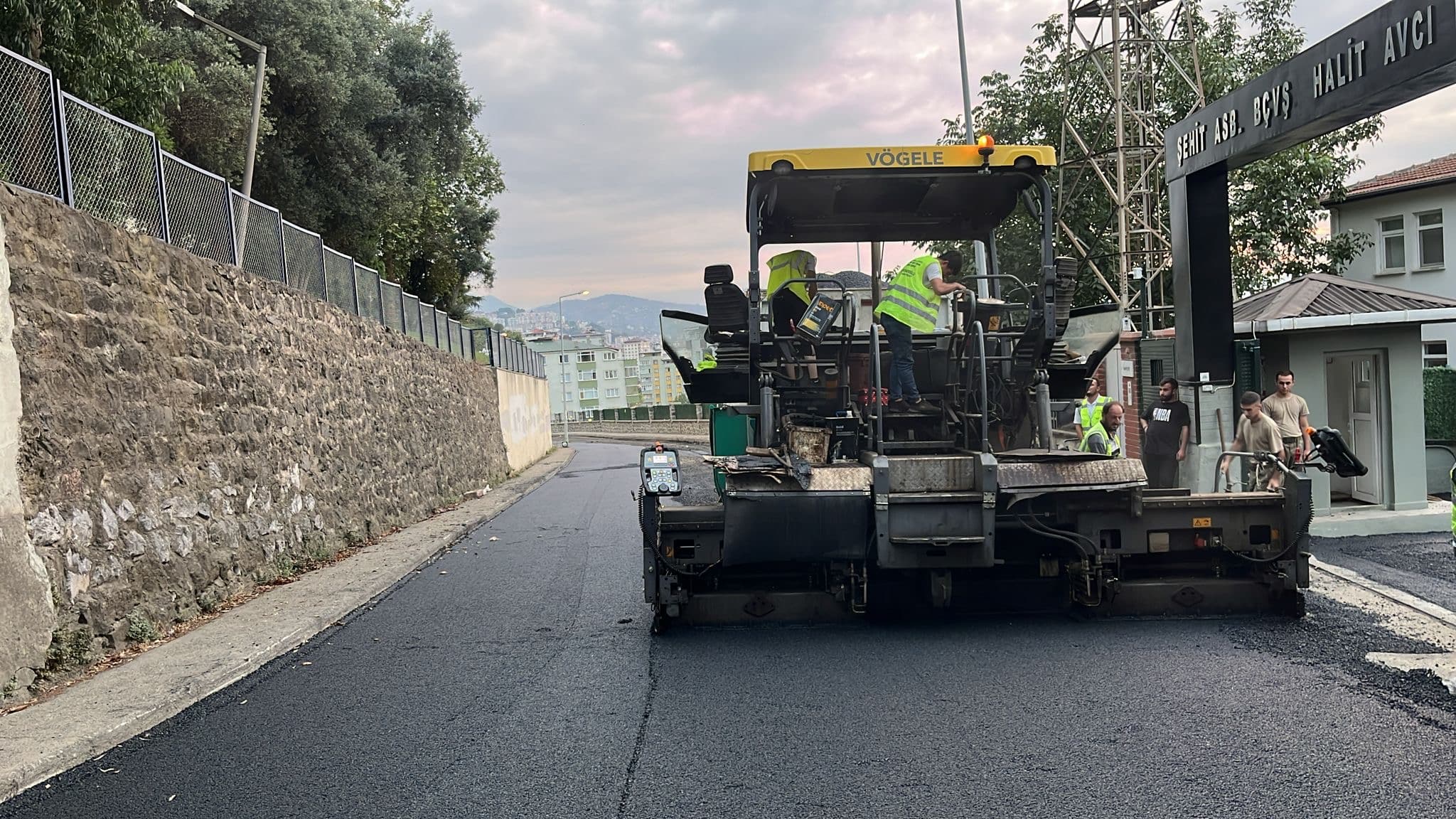 Trabzon’da 18 İlçede Yol Yenileme Çalışmaları Sürüyor