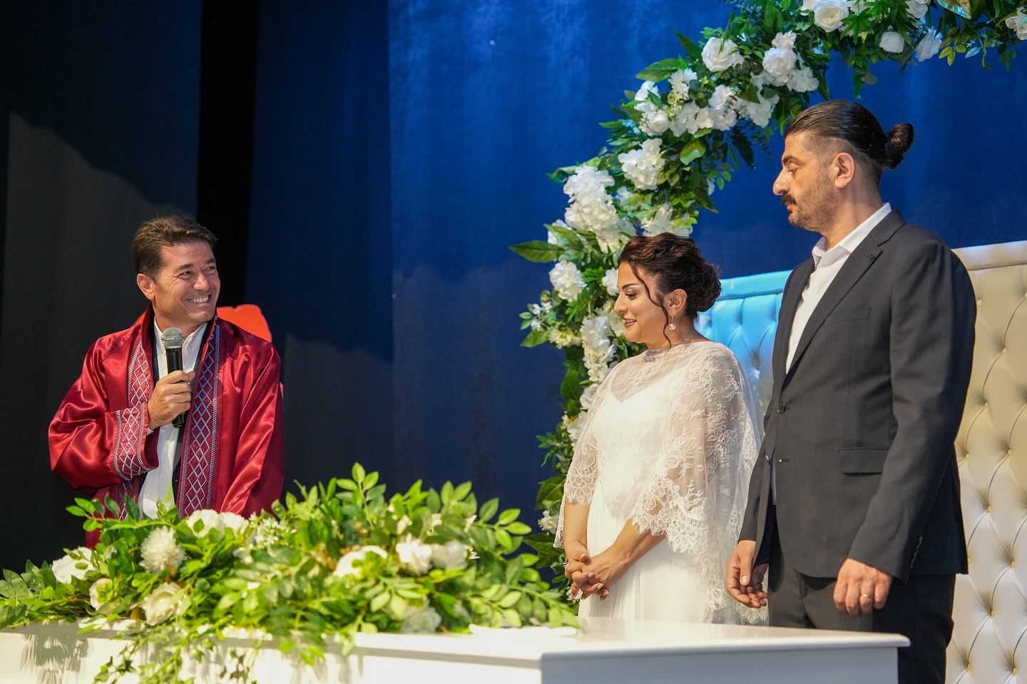 Başkan Kaya, Nikah Memuru Özdemir’i Evlendirdi