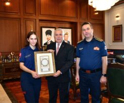 Vali Yıldırım’dan İtfaiyecilere Teşekkür Ziyareti