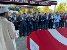 Vali Yıldırım, Kıbrıs Gazisi Mehmet Şahintaş’a Son Veda İçin Araklı’da