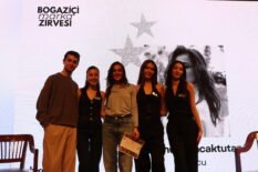 HAFSANUR SANCAKTUTAN BOĞAZİÇİ MARKA ZİRVESİ’NDE  GENÇLERLE BULUŞTU