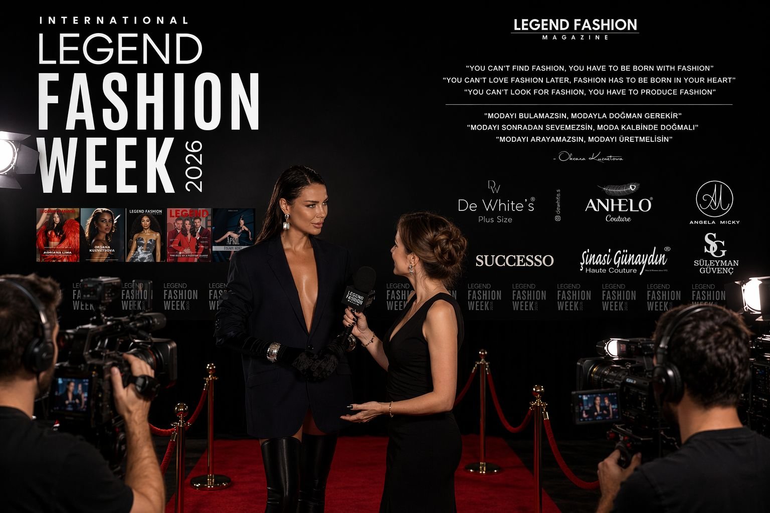 Legend Fashion Week: Doğu ile Batının Buluştuğu Uluslararası Moda Sahnesi