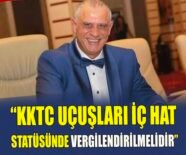 Ercan Turhan: Ercan uçuşları iç hat statüsünde vergilendirilmeli