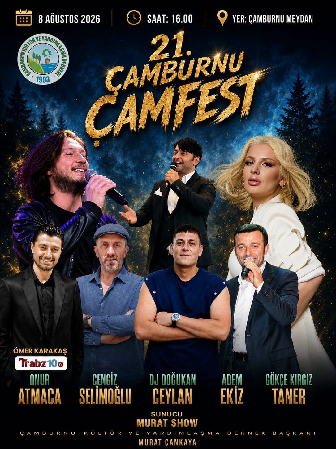 SÜRMENE’DE 21.ÇAMFEST HEYECANI