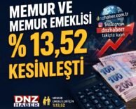 MEMUR VE EMEKLİ MAAŞ ZAMMI ORANI BELLİ OLDU!