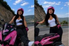 Ebru Akçay Yeni Motoruyla Kıtalar Arası İşlere Koşuyor!