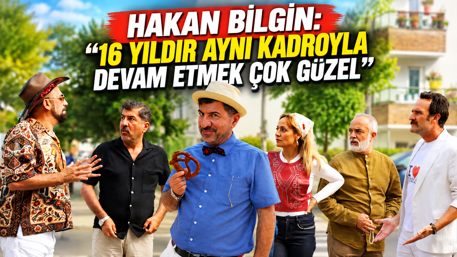 HAKAN BİLGİN: “16 YILDIR AYNI KADROYLA DEVAM ETMEK ÇOK GÜZEL”