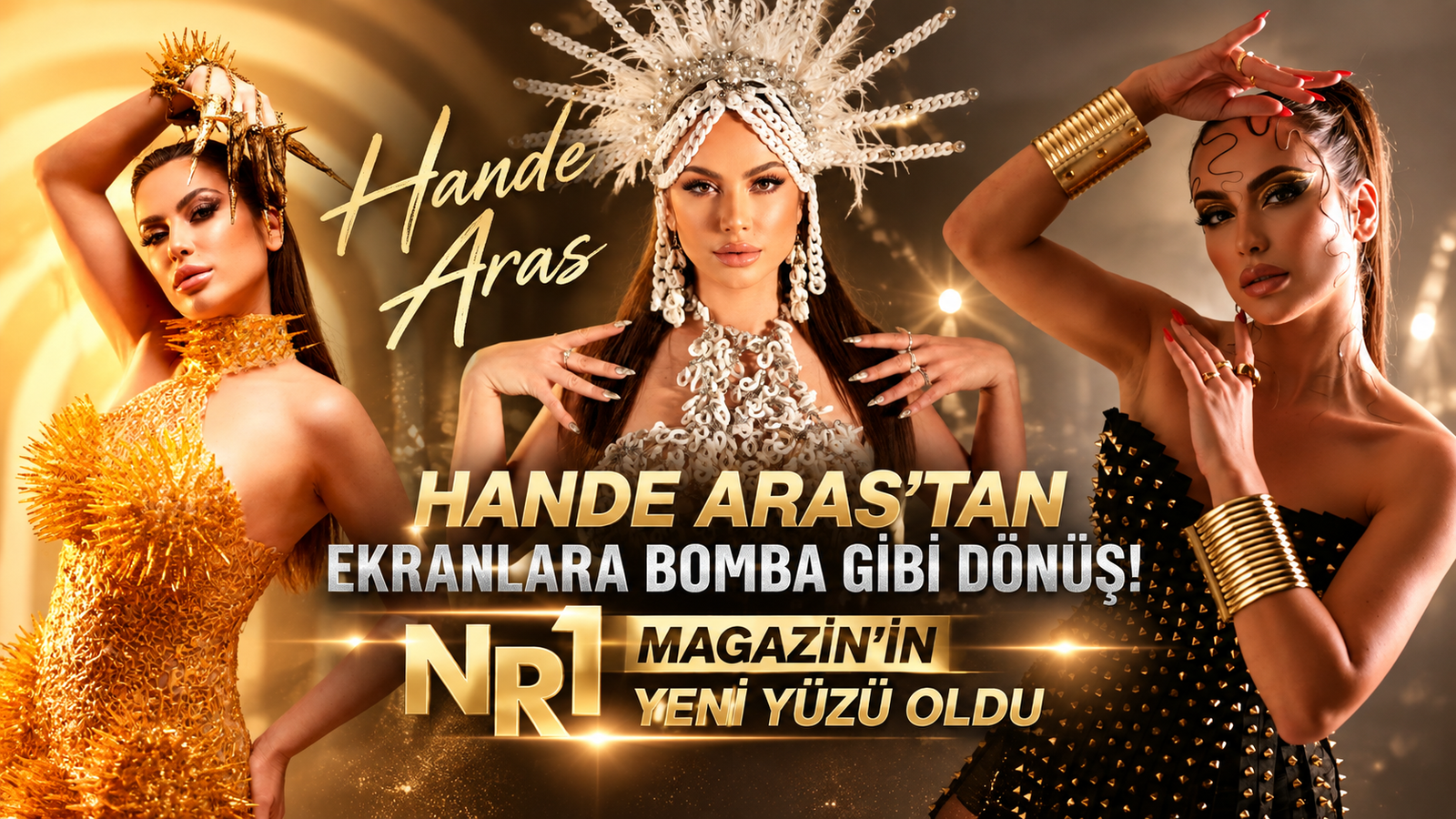 HANDE ARAS EKRANLARA İDDİALI DÖNDÜ!