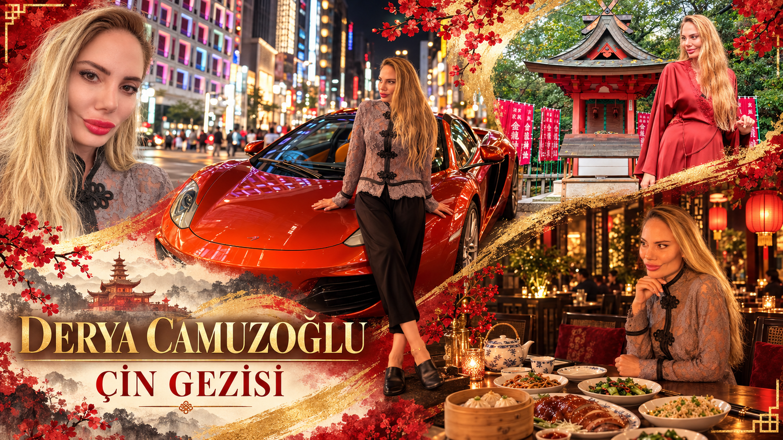 DERYA CAMUZOĞLU ÇİN’DEN DÖNDÜ: ROTASINDA MODA VE KENDİ ÜRÜNLERİ VARDI!
