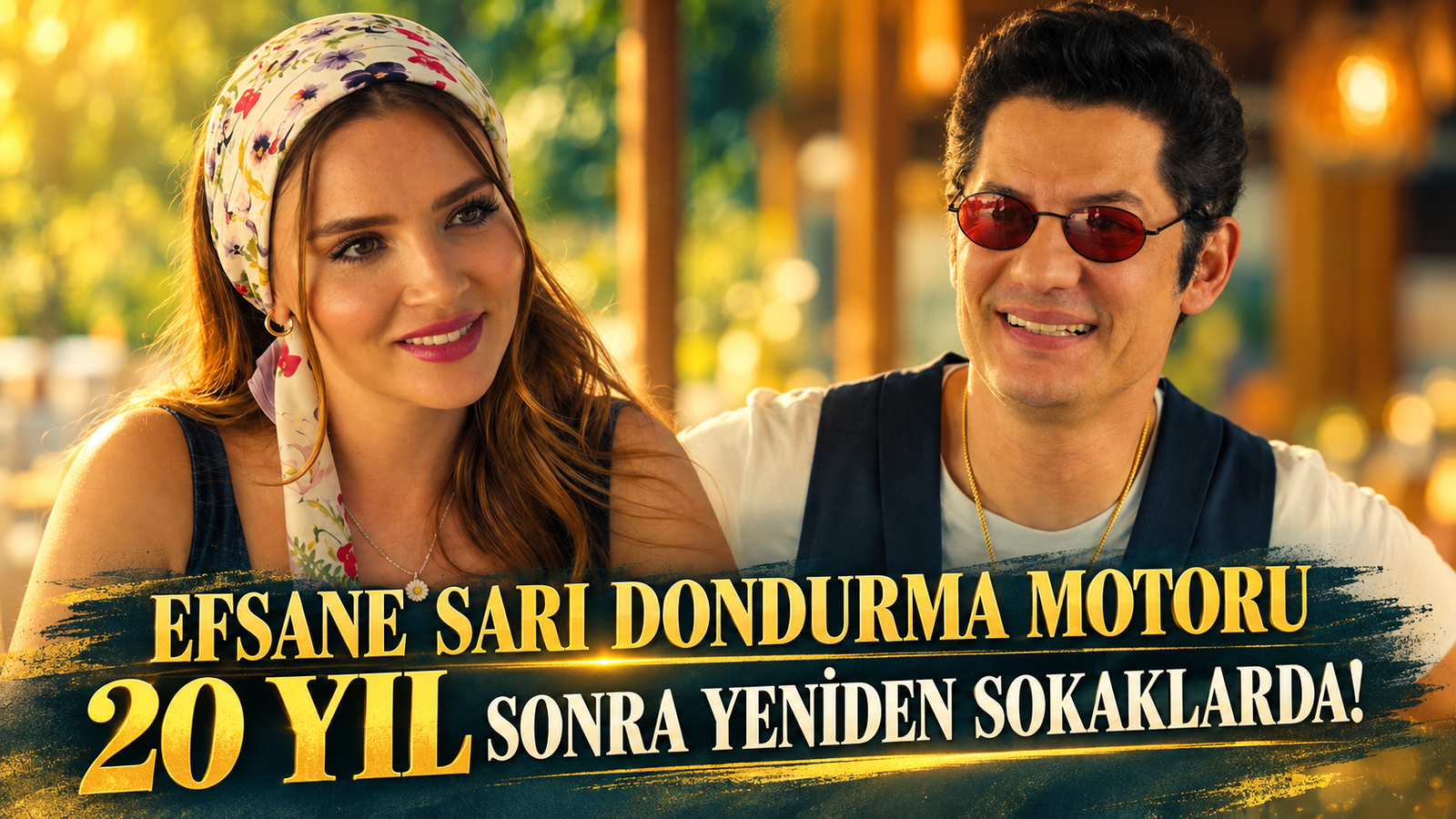 EFSANE SARI DONDURMA MOTORU 20 YIL SONRA YENİDEN SOKAKLARDA!
