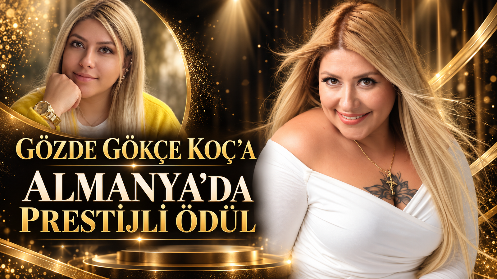 GÖZDE GÖKÇE KOÇ’A ALMANYA’DA PRESTİJLİ ÖDÜL