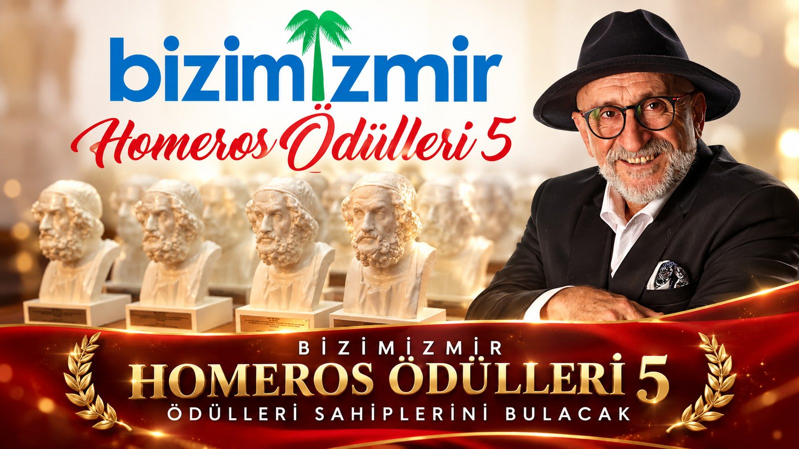 Bizimizmir Homeros Ödülleri 5 Ödülleri sahiplerini bulacak