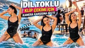 İDİL TOKLU KLİP ÇEKİMİ İÇİN KAMERA KARŞISINA GEÇTİ!