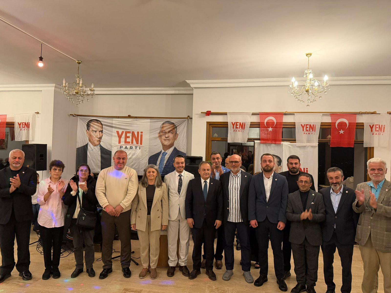 29 EKİM CUMHURİYET BAYRAMI KONUŞMA İLÇE BAŞKANI SEMİH ABDİK KONUŞMA YABDI